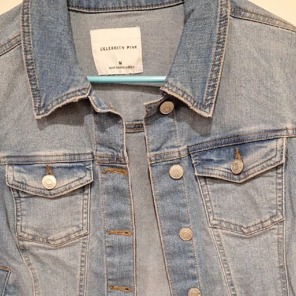 Celebrity Pink Denim Jacket - Picture 5 of 9
